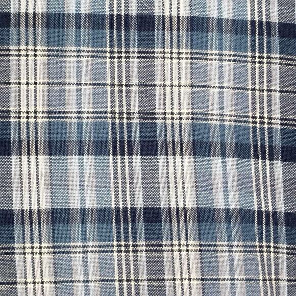 Polo Ralph Lauren Shirt Oxford Mens Size XL Short Sleeve Blue Plaid Button Down - Picture 6 of 9